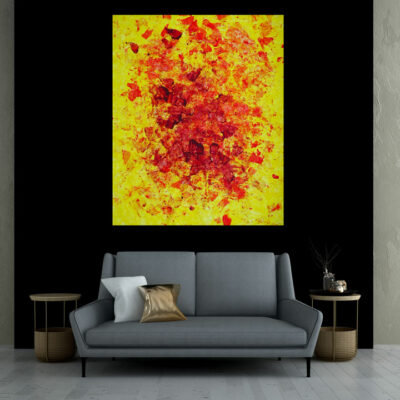 Flamenco – original artwork on canvas